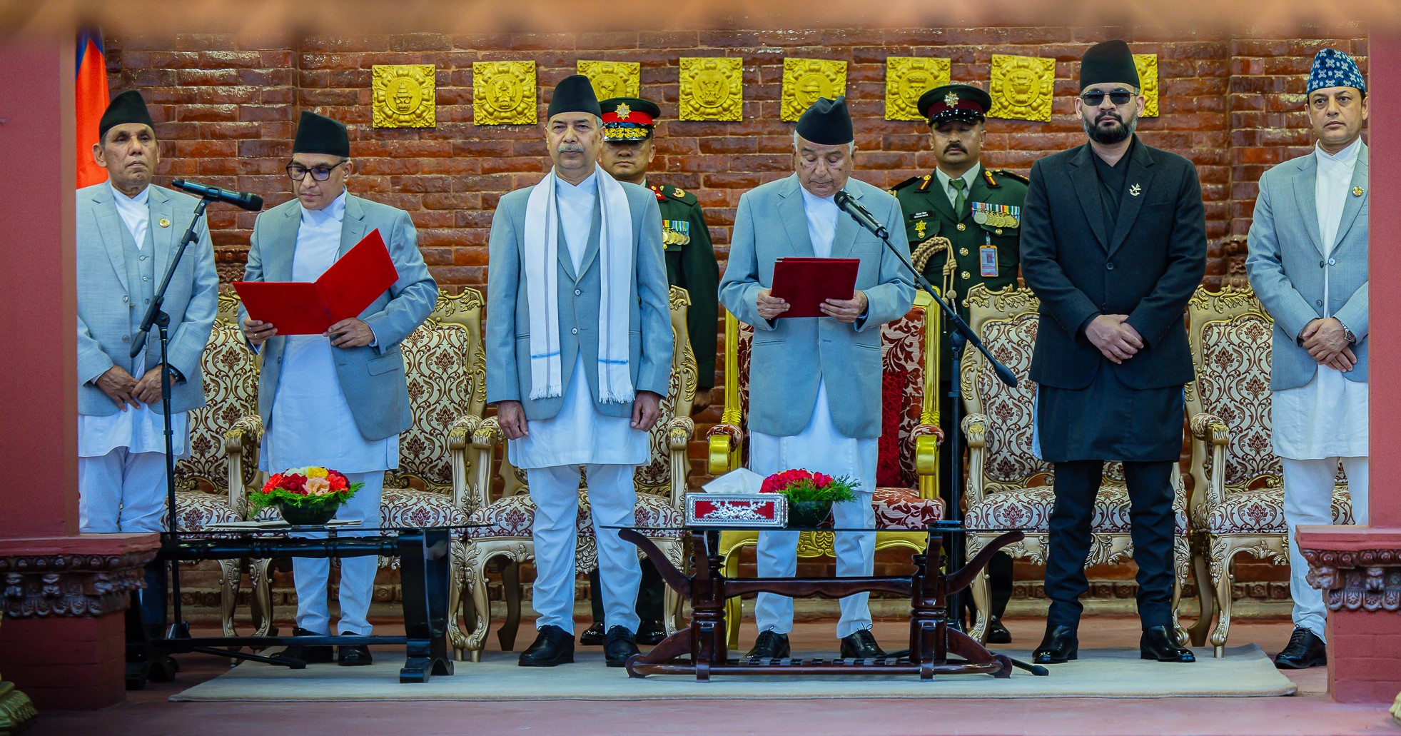 नवनियुक्त प्रधानन्यायाधीश डा. मनोजकुमार शर्माले लिए सपथ